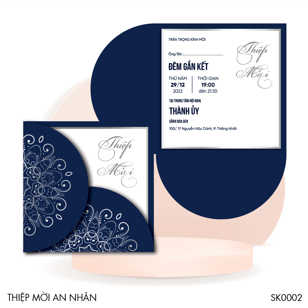 Thiệp mời tham dự sự kiện (event)