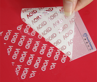 Decal bảo mật void